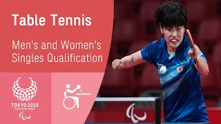 Table Tennis Singles Qualification - Morning Session 1 | Day 2 | Tokyo 2020 Paralympic Games