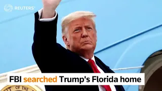 Trump says FBI raided his Florida Mar-a-Lago home