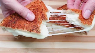 Как Приготовить Идеальный бутерброд С Сыром И Чесноком