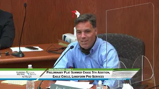 Planning Commission Meeting 4/15/21