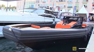 2022 Novamarine Black Shiver BS 180 60ft Motor Boat - Walkaround Tour - 2021 Cannes Yachting Festiva