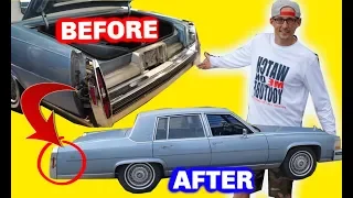 CADILLAC BUMPER FILLER REMOVAL AND INSTALL