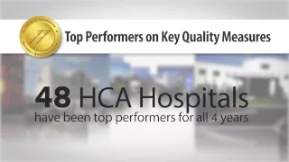 85% of HCA Hospitals Named Top Performers on Key Quality Measures by Joint Commission