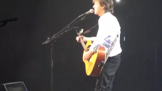 "YESTERDAY" - Paul McCartney--Philadelphia--6/21/2015
