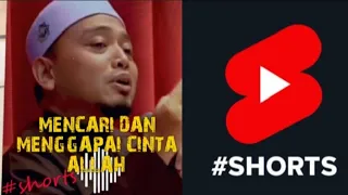 Mencari dan menggapai cinta allah-Ustaz wadi Anuar