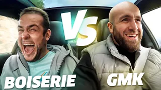 BOISERIE VS GMK 😱😨 !! MA C63 EN GLISSE DANS LES CHAMPS 😳😭 !!