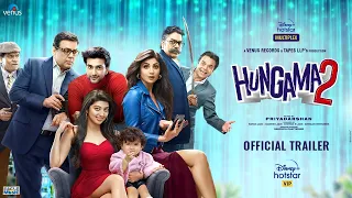 Hungama 2 Official Trailer | Shilpa Shetty, Paresh Rawal, Meezaan, Pranitha, Priyadarshan | July 23