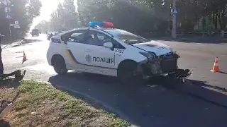 Мой город Н: ДТП с патрульным Prius на Садовой