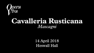 Opera Viva 2018 Cavalleria Rusticana