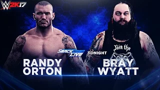 WWE 2K17 - Randy Orton vs Bray Wyatt - WWE Smackdown 31 January 2017