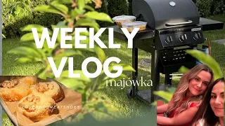 weekly vlog 🍽 majówka, przepisy na sałatki, balkon na wiosnę