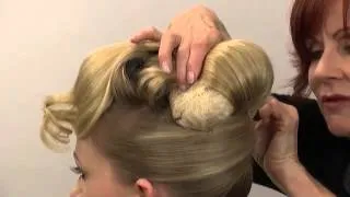 Hair Padding - how to pin and place
