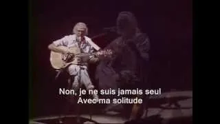 Georges Moustaki - Ma solitude (sous-titres en français)