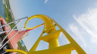 World's First Vekoma SUPER BOOMERANG | Cloud Shuttle multiple angle 4K 60FPS Xuzhou Fantawild Park