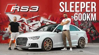 Niepozorny mały POCISK!! Audi RS3 szybsze od Porsche 911 Turbo!?