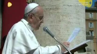 Bendicion Urbi et orbi del Papa Francisco 2014
