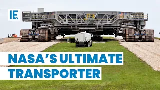 Nasa’s Crawler Transporter is one of the largest land vehicle ever built