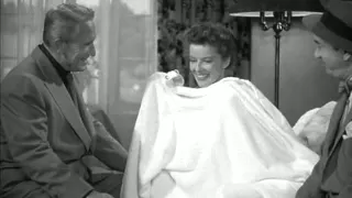 Pat and Mike (1952) - Katharine Hepburn - Spencer Tracy - Robe Scene