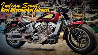 Indian Scout Best Exhaust Upgrade & Sound Comparison