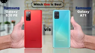 Samsung Galaxy S20 FE vs Samsung Galaxy A71