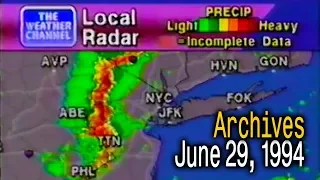 The Weather Channel Archives - June 29, 1994 - 12pm - 3pm