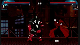 mugen battles #1 - spawn kicks alucard's ass