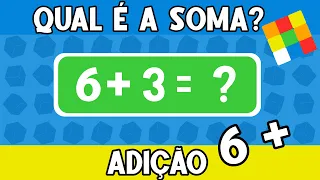 QUAL É A SOMA? Pense rápido e suba de nível! | Operações matemáticas