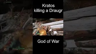 God of War Kratos Killing Draugr - Give me a god of war