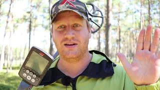 Minelab Equinox 800 - тест глубины прошивки v3.0, мультичастота и 4 кГц