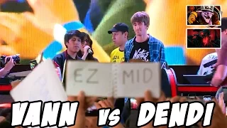 VanN vs Dendi  - 1v1 Solo Mid (Full game) - MasGamers X