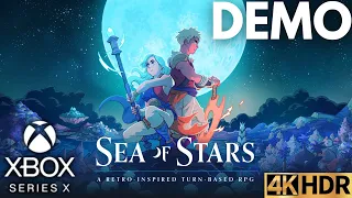 Sea of Stars Demo Gameplay | Xbox Series X|S | 4K HDR (No Commentary Gaming)