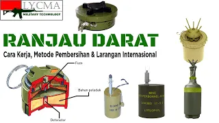 RANJAU DARAT, Cara Kerja, Metode Pembersihan dan Larangan Internasional