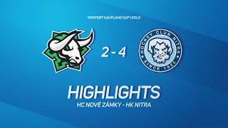 1.kolo HC Nové Zámky - HK Nitra 2:4 Kaufland Tipsort Cup