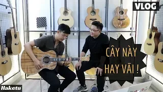 Trải nghiệm shop đàn guitar MADE IN VIETNAM ở Sài Gòn (HT Guitar Center)