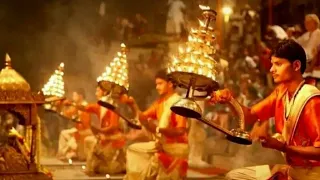 #Very beautifull ganga aarti varanasi ghat