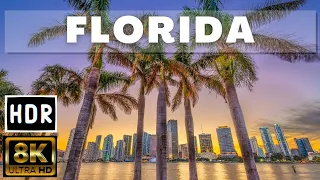 united states Florida in 8k ultra hd drone footage