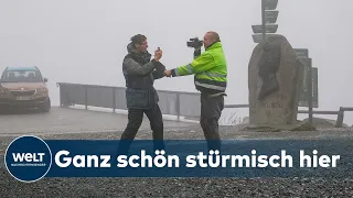 STURM "IGNATZ" AKTUELL: Die schwere Sturmböen sorgen für Chaos in ganz Deutschland