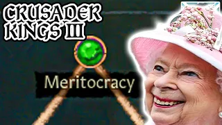 MERITOCRACY Is Broken! - Crusader Kings 3 Exploit, Cheap, Cheat