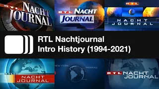 RTL Nachtjournal Intro History (1994-2021) [alte Version]