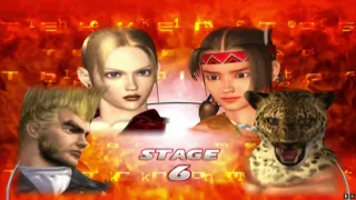 Tekken Tag Tournament | Nina Williams and Paul Phoenix | Arcade Battle | Gameplay | Full HD