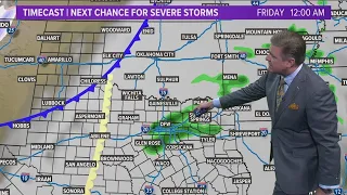 DFW weather: Tracking latest rain, severe weather chances this week