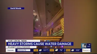 Heavy Storms Cause Water Damage