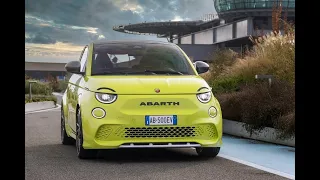 New Abarth 500e Driving