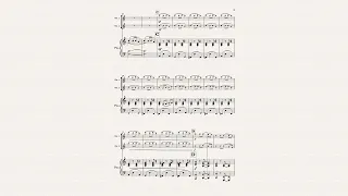 Carol Of The Bells - 2 Violins & Piano (arr. Antti Hakkarainen)