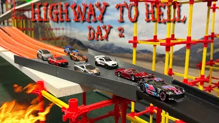 DIECAST CARS RACING | HIGHWAY TO HELL TOURNAMENT| DAY 2