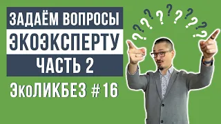 ЭкоЛикбез #16 | Вопросы экоэксперту. Роман Саблин. Часть 2.