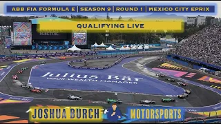 🔴 ABB Formula E | 2023 | Season 9 | Round 1 | #MexicoCityEPrix | Qualifying Live