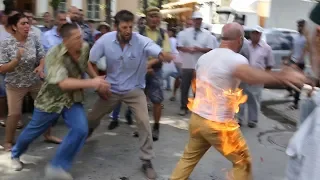 Крымский активист поджег себя в знак протеста