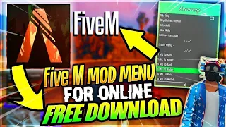 💎 FIVEM MOD MENU GTA 5 2022 FREE DOWNLOAD 💎