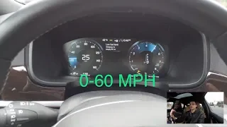 All New Volvo S90 T5 Momentum 0-60 MPH Run